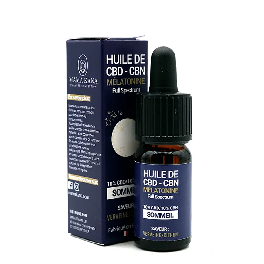 CBD Oil 10% + CBN 10% + Melatonin